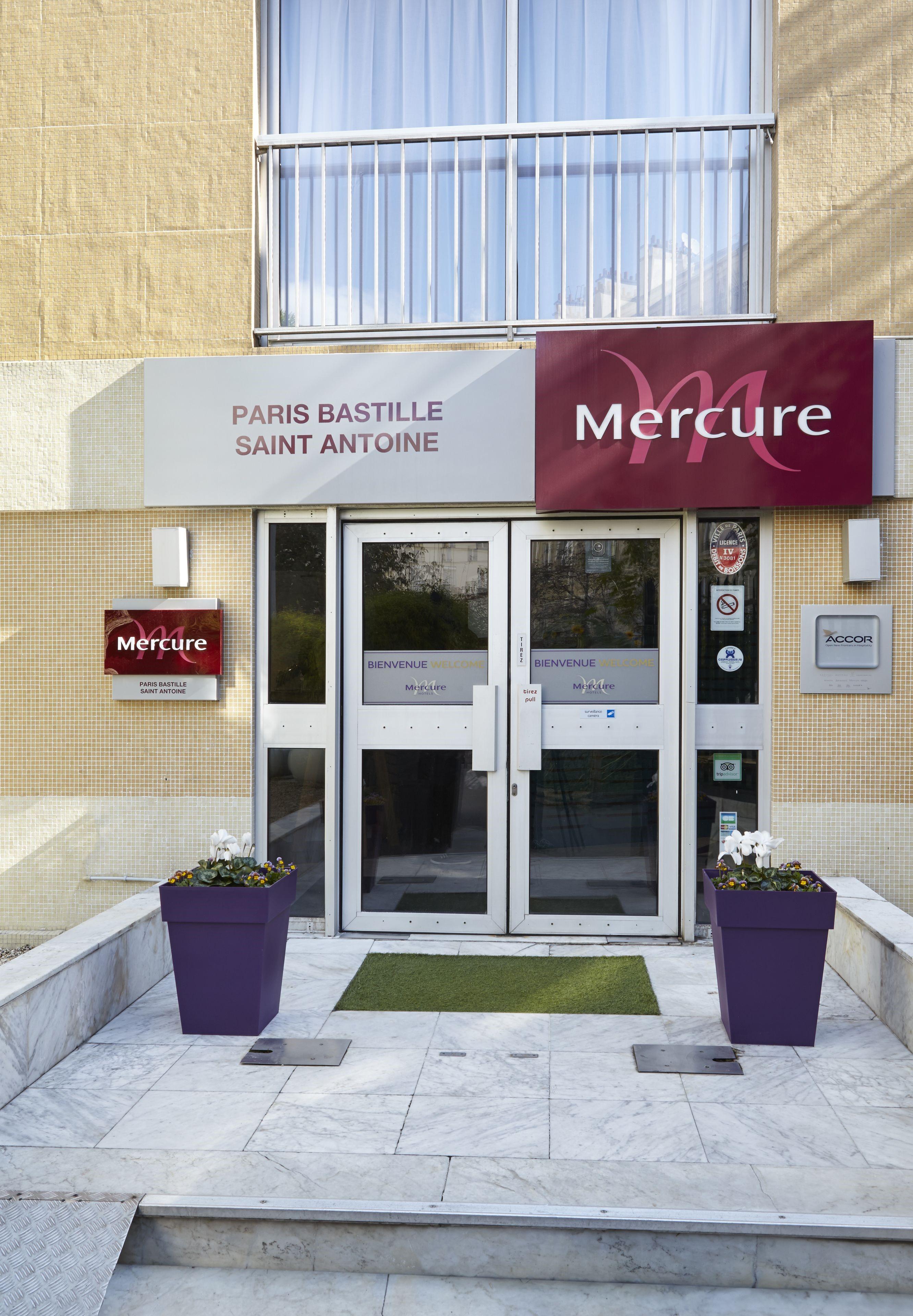 Mercure Paris Bastille Saint Antoine Exteriér fotografie
